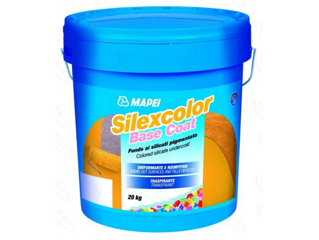 MAPEI - SILEXCOLOR BASE COAT - 20 kg. - Διαπνέον υπόστρωμα με λείο τελείωμα. 