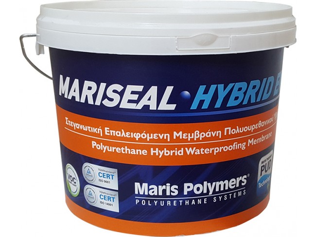 MARIS POLYMERS - MARISEAL AQUA HYBRID D ΛΕΥΚΟ - 20kg - Ελαστική, επαλειφόμενη πολυουρεθάνη, σε συνδυασμό με ακρυλικές ρητίνες, ενός συστατικού. Στεγανωτικό υλικό υβριδικής βάσεως. MARIS POLYMERS - MARISEAL AQUA HYBRID D ΛΕΥΚΟ - 20kg - Ελαστική, επαλειφόμενη πολυουρεθάνη, σε συνδυασμό με ακρυλικές ρητίνες, ενός συστατικού. Στεγανωτικό υλικό υβριδικής βάσεως.