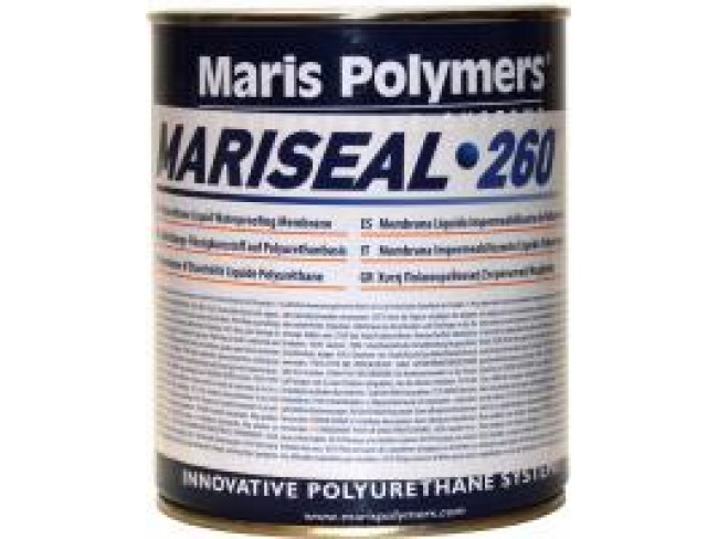 MARIS POLYMERS - MARISEAL 260 - ΛΕΥΚΟ - 25kg - Επαλειφόμενη, πολυουρεθανική μεμβράνη διαλύτου για στεγάνωση καλυπτόμενων επιφανειών