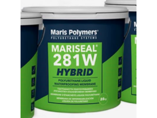 MARIS POLYMERS MARISEAL 281W (ΠΡΩΗΝ HYBRID EVO) ΛΕΥΚΟ 15kg - Υβριδικής τεχνολογίας, ελαστική, επαλειφόμενη πολυουρεθάνη, σε συνδυασμό με ακρυλικές ρητίνες, για μακροχρόνια στεγάνωση. 