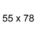 55 x 78