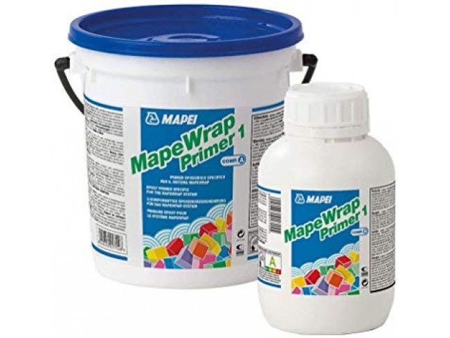 MAPEI - MAPEWRAP PRIMER 1 (A+B) 2kg - Εποξειδικό αστάρι δύο συστατικών ειδικά σχεδιασμένο για το σύστημα MAPEWRAP.