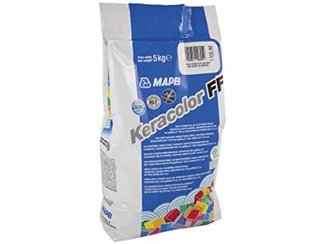 MAPEI - KERACOLOR FF ALU - 5kg - Προαναμεμειγμένος αρμόστοκος τσιμεντοειδούς βάσης, ενισχυμένος με πολυμερή, υψηλών επιδόσεων, υδατοαπωθητικός.