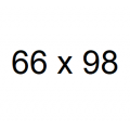 66 x 98