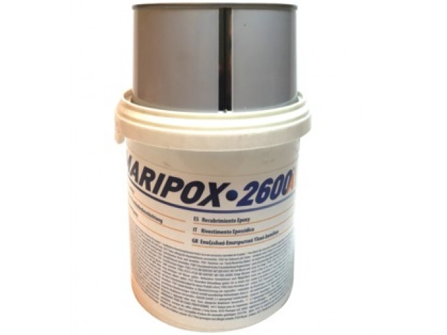 MARIS POLYMERS - MARIPOX 2600 A+B (10+3)kg - Εποξειδικό αυτοεπιπεδούμενο ρητινοκονίαμα χωρίς διαλύτες βιομηχανικών δαπέδων και βαφή σφράγισης.