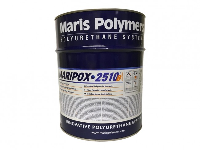 MARIS POLYMERS - MARIPOX 2510 (A+B) 12kg - Διαφανές εποξειδικό αστάρι δύο συστατικών, πριν τη χρήση δαπέδων MARIPUR.
