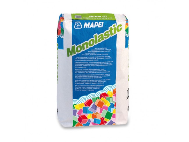 MAPEI - MONOLASTIC - 20kg - ΓΚΡΙ - Στεγανωτικό τσιμεντοκονίαμα ενός συστατικού.