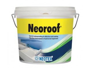 NEOTEX - NEOROOF - 13kg - ΛΕΥΚΟ - Υβριδικό ελαστομερές στεγανωτικό ταρατσών νέας τεχνολογίας (UV Curable).