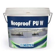 NEOTEX - Neoproof PU W - 13kg - ΛΕΥΚΟ - Επαλειφόμενη, πολυουρεθανική, αλειφατική μεμβράνη νερού.