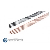 Εξαεριστήρας Άκρων Στέγης -Χτένια Γείσων Κεραμοσκεπής 1m Μήκος - 6cm Ύψος