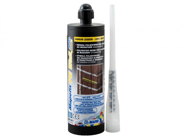 MAPEI - MAPEFIX PE WALL - 6 x 300ml -  Χημικό αγκύριο από μείγμα πολυεστερικών ρητινών.