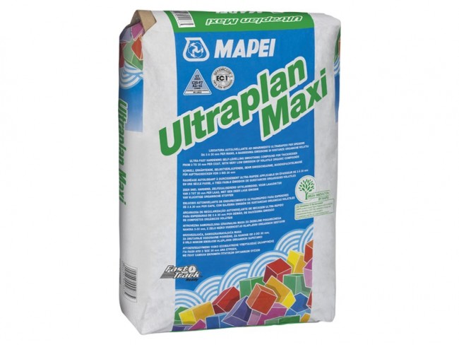 MAPEI ULTRAPLAN MAXI - 25kg - ΓΚΡΙ - Αυτοεπιπεδούμενο υλικό εξομάλυνσης, υπερταχείας ξήρανσης, για στρώσεις πάχους από 3-30mm