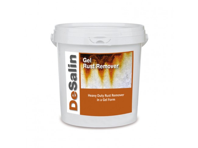 NANOPHOS - DESALIN GEL RUST REMOVER - 5kg - Δραστικό καθαριστικό σκουριάς σε μορφή γέλης, υδατικής βάσης.