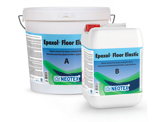 NEOTEX - Epoxol Floor Elastic - 18kg - Ελαστικό εποξειδικό σύστημα πολλαπλών χρήσεων 2 συστατικών χωρίς διαλύτες.