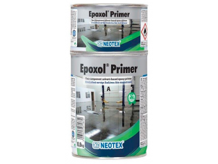 NEOTEX - EPOXOL PRIMER -  Εποξειδικό αστάρι διαλύτου δύο συστατικών με υψηλή σκληρότητα, μεγάλη αντοχή στην τριβή και τα χημικά.