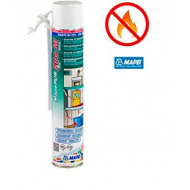 MAPEI - MAPEPUR FIRE FOAM M (ΧΕΙΡΟΣ) 12x750ml.Πυράντοχος πολυουρεθανικός συγκολλητικός αυτοδιογκούμενος αφρός.