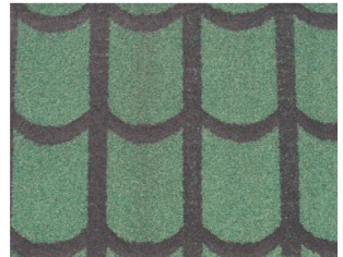 Αυτοκόλλητο Ασφαλτόπανο με σχέδιο κεραμίδι SCUDOART Κλασσικό - Ρολό 10m2.