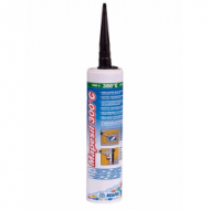 MAPEI - MAPESIL 300°C - Μαύρη σιλικόνη οξικού πολυμερισμού για υψηλές θερμοκρασίες. MAPEI - MAPESIL 300°C - Μαύρη σιλικόνη οξικού πολυμερισμού για υψηλές θερμοκρασίες.