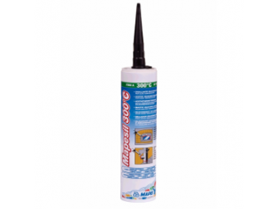 MAPEI - MAPESIL 300°C - Μαύρη σιλικόνη οξικού πολυμερισμού για υψηλές θερμοκρασίες. MAPEI - MAPESIL 300°C - Μαύρη σιλικόνη οξικού πολυμερισμού για υψηλές θερμοκρασίες.