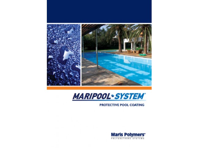 MARIS POLYMERS - MARIPOOL EP 10kg (A+B) - Έγχρωμη, εποξειδική βαφή πισίνας, δύο συστατικών, με μεγάλες μηχανικές και χημικές αντοχές.