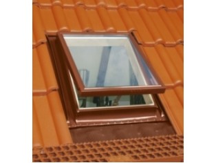 OPTILOOK KRONMAT Φεγγίτης Διπλής Υάλωσης με σκληρυμένο τον εξωτερικό υαλοπίνακα 46x55cm - ΚΟΚΚΙΝΟ. OPTILOOK KRONMAT Φεγγίτης Διπλής Υάλωσης με σκληρυμένο τον εξωτερικό υαλοπίνακα 46x55cm - ΚΟΚΚΙΝΟ.