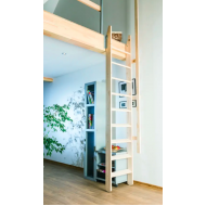 FAKRO MILLER - MSP PIVOT-Σταθερή σκάλα εσωτερικού χώρου - με ανάκλιση