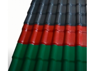 ΠΛΑΣΤΙΚΟ ΚΕΡΑΜΙΔΙ (ΓΚΡΙ ΧΡΩΜΑ) ASA-PVC  ΦΥΛΛΟ ΔΙΑΣΤΑΣΕΩΝ 306cm ΜΗΚΟΣ x 104cm ΠΛΑΤΟΣ -  10 ΧΡΟΝΙΑ ΕΓΓΥΗΣΗ 