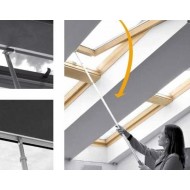 FAKRO ZST ράβδος πτυσσόμενη για τον χειρισμό του παραθύρου και των εξαρτημάτων ηλιοπροστασίας ARS και ΑRF.