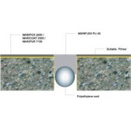 MARIS POLYMERS - MARIFLEX PU 40 SL  A+B (5+1)kg ΓΚΡΙ /ΜΑΥΡΟ - Ελαστική αυτοεπιπεδούμενη μαστίχη πολυουρεθανικής βάσης με μεσαίο δείκτη ελαστικότητας