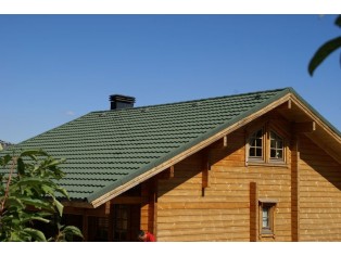 Μεταλλικό κεραμίδι Metrotile Bond με επικάλυψη φυσικής πέτρας, 6 φορές ελαφρύτερο από κοινό κεραμίδι, εγγύηση 30 χρόνια.