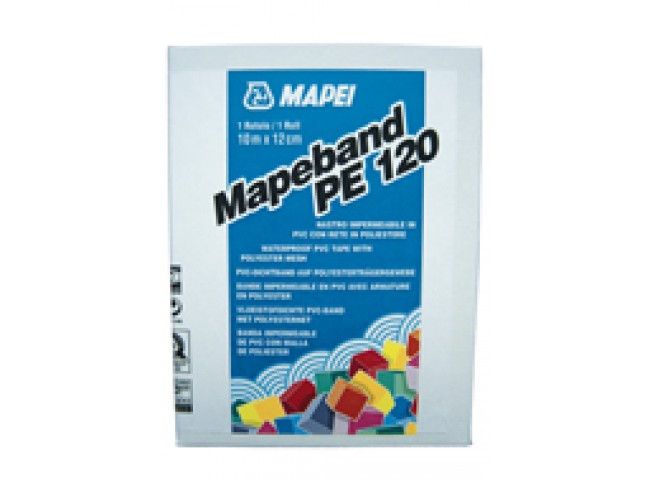 MAPEI - MAPEBAND PE 120 - 120 mm x 10 m - Ταινία PVC για στεγανωτικές μεμβράνες σε υγρή μορφή.