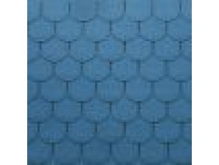 Ασφαλτικά κεραμίδια Premium Traditional  (κυκλικά), TEGOLA CANADESE - ΜΠΛΕ (080) - (παλέτα).