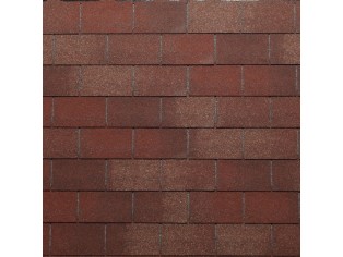 Ασφαλτικά κεραμίδια Premium Rectangular (ορθογώνια), TEGOLA CANADESE - ΚΟΚΚΙΝΟ (002) 2-TONE RED.