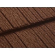 Μεταλλικά κεραμίδια GERARD CORONA SHAKE (ΞΥΛΟΚΕΡΑΜΟ) με φυσική ψηφίδα - 7 φορές ελαφρύτερο από το τσιμεντένιο κεραμίδι. 50 χρόνια εγγύηση.