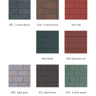 Ασφαλτικά κεραμίδια Premium Rectangular (ορθογωνικά), TEGOLA CANADESE - (παλέτα).