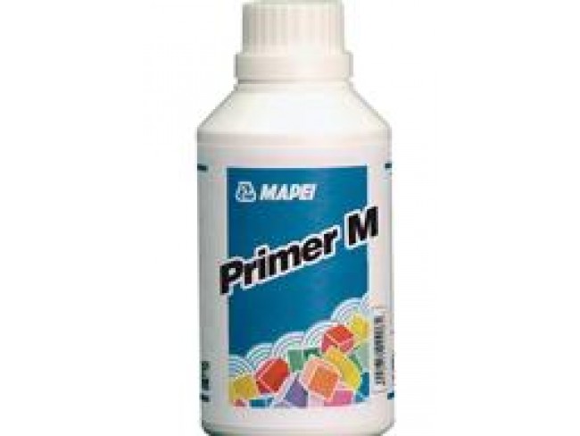 MAPEI - PRIMER M - Αστάρι ενός συστατικού, χωρίς διαλύτες, για πολυουρεθανικά σφραγιστικά, για μη απορροφητικά υποστρώματα.