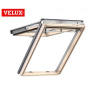 Παράθυρα VELUX GPL ανοιγόμενα προς τα επάνω 78x118cm. Με αρμοκάλυπτρα EDW για στέγες με κλασσικά κεραμίδια. 10 χρόνια εγγύηση VELUX.