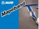 MAPEI - MAPEBAND - Ταινία καουτσούκ (120mm x 50m), με αντοχή στα αλκάλια, με πίλημα, για τσιμεντοειδή συστήματα στεγάνωσης και στεγανωτικές μεμβράνες σε υγρή μορφή.