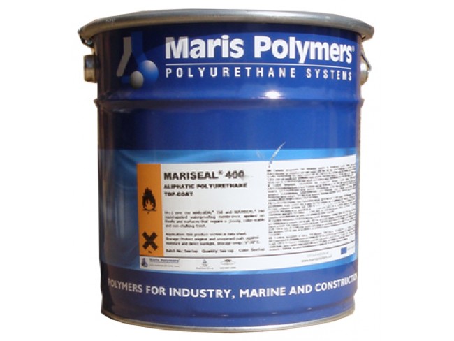 MARIS POLYMERS - MARISEAL 400 - Πολυουρεθανική προστατευτική βαφή με αντίσταση σε UV. Λευκή ή Κόκκινη. MARIS POLYMERS - MARISEAL 400 - Πολυουρεθανική προστατευτική βαφή με αντίσταση σε UV. Λευκή ή Κόκκινη.