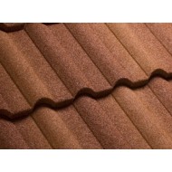 Μεταλλικά κεραμίδια GERARD MILANO με φυσική ψηφίδα - 7 φορές ελαφρύτερο από το τσιμεντένιο κεραμίδι. 50 χρόνια εγγύηση.