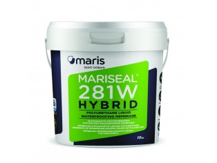 MARIS POLYMERS MARISEAL 281W (ΠΡΩΗΝ HYBRID EVO) ΛΕΥΚΟ 15kg - Υβριδικής Τεχνολογίας, Ελαστική, Επαλειφόμενη Πολυουρεθάνη, σε συνδυασμό με Ακρυλικές ρητίνες 50/50, για μακροχρόνια στεγάνωση.  MARIS POLYMERS MARISEAL 281W (ΠΡΩΗΝ HYBRID EVO) ΛΕΥΚΟ 15kg - Υβριδικής Τεχνολογίας, Ελαστική, Επαλειφόμενη Πολυουρεθάνη, σε συνδυασμό με Ακρυλικές ρητίνες 50/50, για μακροχρόνια στεγάνωση.