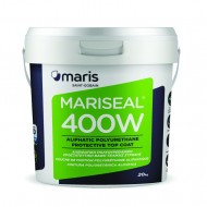 MARIS POLYMERS MARISEAL 400 W (ΠΡΩΗΝ 400 AQUA) ΛΕΥΚΟ 20kg - Πολυουρεθανικής βάσεως επίστρωση - UV Προστασία - Ανθεκτικό σε τριβή - Υδατοδιαλυτό. 