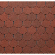 Ασφαλτικά κεραμίδια Premium Traditional (κυκλικά), TEGOLA CANADESE - ΚΟΚΚΙΝΟ ANTIQUE RED 400 (3,05m²/δέμα) Ασφαλτικά κεραμίδια Premium Traditional (κυκλικά), TEGOLA CANADESE - ΚΟΚΚΙΝΟ ANTIQUE RED 400 (3,05m²/δέμα)