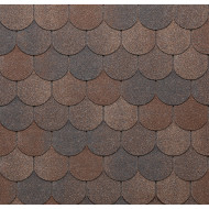 Ασφαλτικά κεραμίδια Premium Traditional  (κυκλικά), TEGOLA CANADESE - ARABICA 422, CORK 416, INDICO 582 (3,05m²/δέμα)