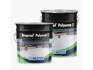 NEOTEX - Neoproof Polyurea C1- 20kg (A+B) - ΛΕΥΚΟ - Επαλειφόμενο στεγανωτικό πολυουρίας υψηλού πάχους, ιδανικό για εκτεθειμένες ταράτσες όπου απαιτούνται υψηλές μηχανικές αντοχές.  NEOTEX - Neoproof Polyurea C1- 20kg (A+B) - ΛΕΥΚΟ - Επαλειφόμενο στεγανωτικό πολυουρίας υψηλού πάχους, ιδανικό για εκτεθειμένες ταράτσες όπου απαιτούνται υψηλές μηχανικές αντοχές.