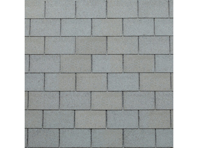 Ασφαλτικά κεραμίδια Premium Rectangular (ορθογωνικά), TEGOLA CANADESE - LIGHT GREY 053.