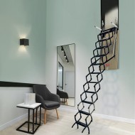 Μεταλλική πτυσσόμενη σκάλα τοίχου ΙΤΑΛΙΑΣ- MOBIROLO PAN/ZX/P (DIMES).