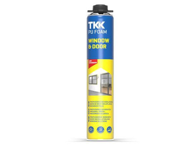 TKK - TEKAPUR - WINDOW & DOOR WINTER - Αφρός Πολυουρεθάνης Χαμηλής Διόγκωσης Πιστολιού 750ml (Συσκευασία 12 Τεμάχιων)