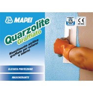 MAPEI - QUARZOLITE GRAFFIATO - 20kg - 1,8mm - Ακρυλικό επίχρισμα τοίχου, υψηλών αντοχών με ανάγλυφη υφή, για εξωτερικές και εσωτερικές επιφάνειες.