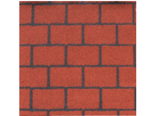 Αυτοκόλλητο Ασφαλτόπανο με σχέδιο κεραμίδι SCUDOART Ορθογώνιο - Ρολό 10m2.